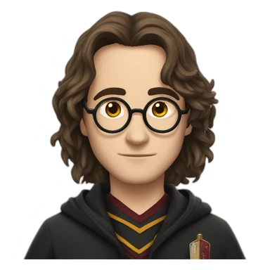 Harry Potter avec cicatrice sticker