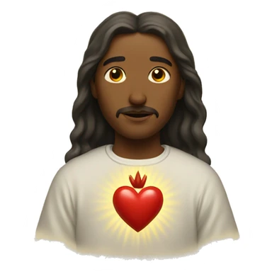 Sacred heart  sticker
