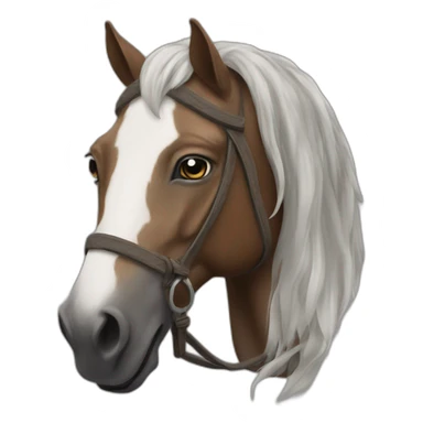 horse on the gandalf sticker