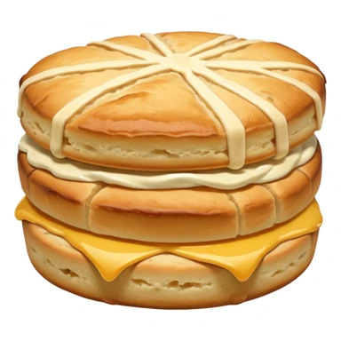 just one  - not layered with anything scones sticker