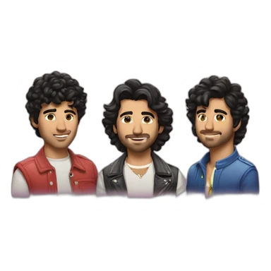 Jonas brother band sticker
