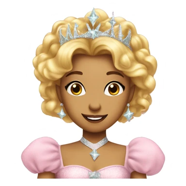 Me dressed like Glinda sticker