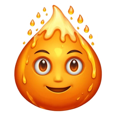 molten metal sticker