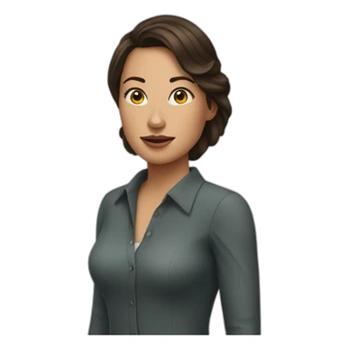 uncanny rebecca valley sticker