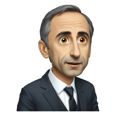 Éric Zemmour qui tousse sticker