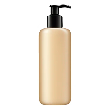beige shower gel sticker