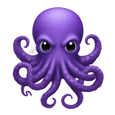 purple kraken sticker