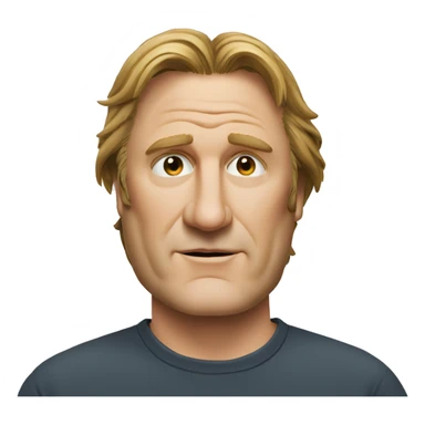 Gerad depardieu  sticker
