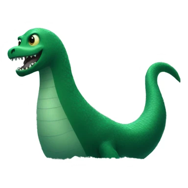 Monster of the lochness  sticker