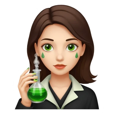 Gir trying to poison me her name is denisa george sticker