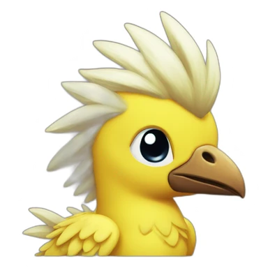 Baby chocobo sticker
