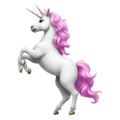 Unicorn dancing sticker