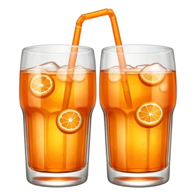 Half-Filled Glasses fanta sticker