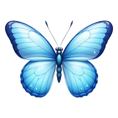 Watery water hydro butterfly  sticker