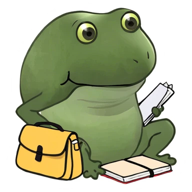 Beige notebook sticker