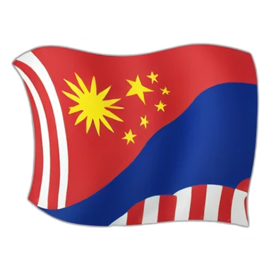 malaysia flag sticker