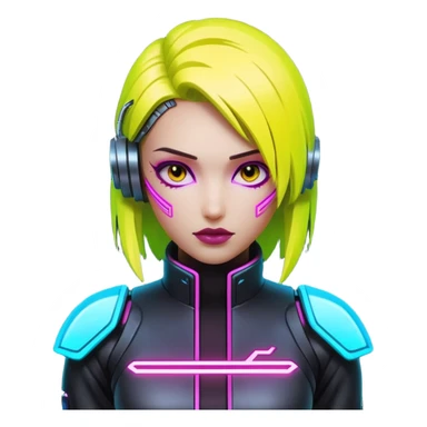 Émoticône d’application sur le thème de cyberpunk 2077 sticker