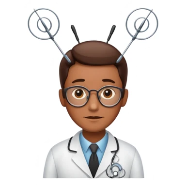 Therapist Dr. Bug antenna  sticker