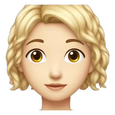 Ai hoshino , qui fais un coeur sticker