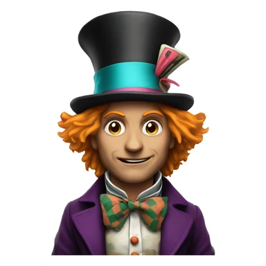 mad hatter sticker