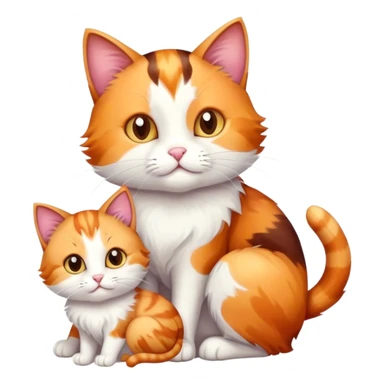 Cat mother day sticker