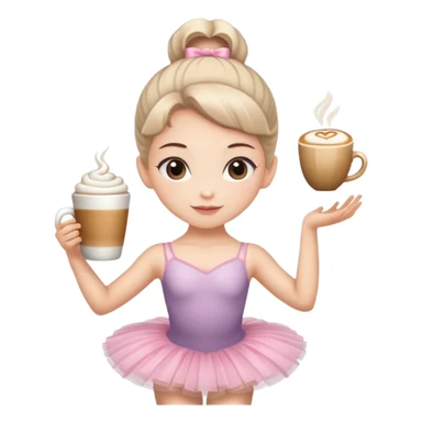 Ballerina cappuccino   sticker