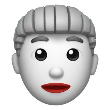 Un pez con traje sticker