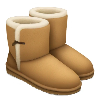 Ugg slippers sticker