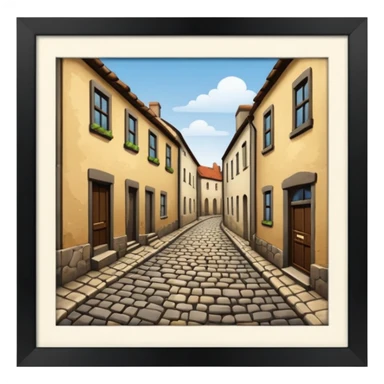 Calles antiguas sticker