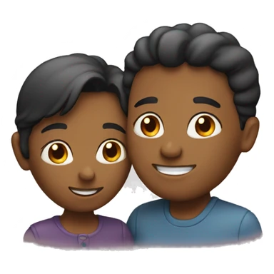 two people chatting sticker