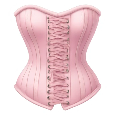 Pastel pink corset  sticker