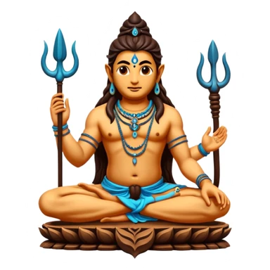 Damru of lord shiva sticker