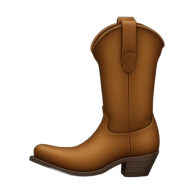 Santiag boot  sticker