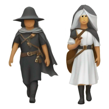 Peregrina camino sticker