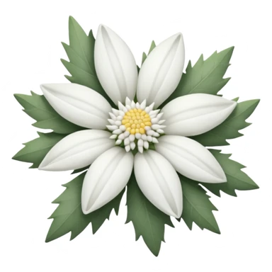 edelweiss realista sticker