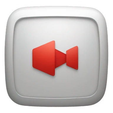 youtube red play button sticker