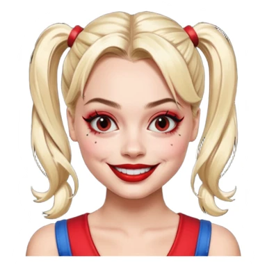 harley quinn margot robbie sticker