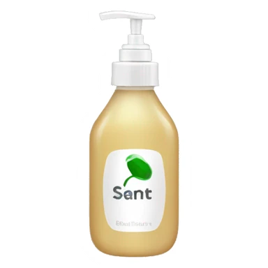 bottle of scalp scrub sticker