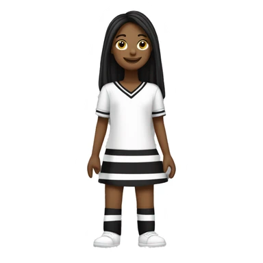 Ladron vestido a rayas blancas y negras con antifaz negro  sticker