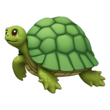 Tortue volante sticker