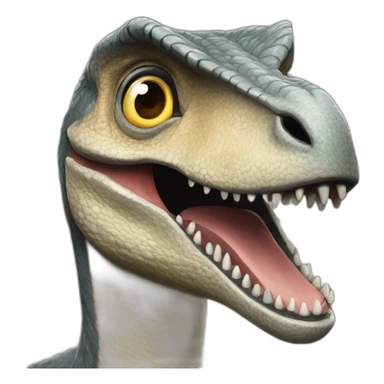 Jurassique World velociraptor sticker