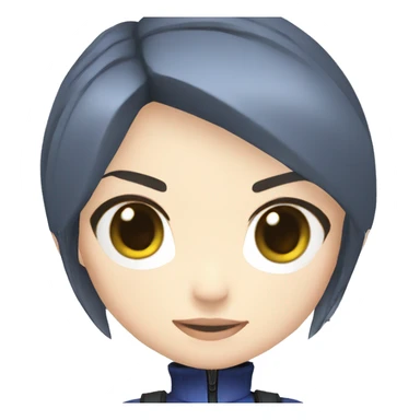 Chibi jill valentine sticker