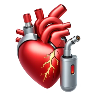 heart with vape inside sticker