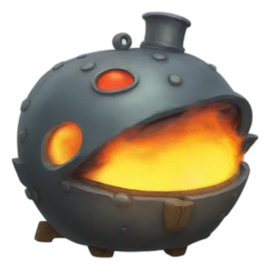 Calcifer Howl's Moving Castle sticker