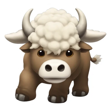 Appa the flying bison from avatar the last airbender animated series sticker