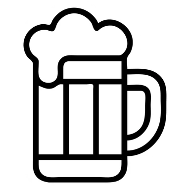 beer mug sticker
