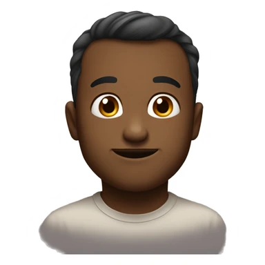 nice small innocent smirk sticker