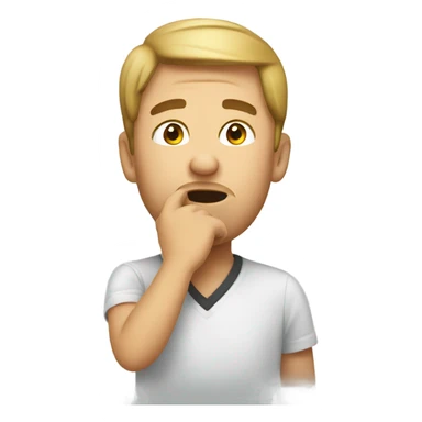 talking into your ear sticker