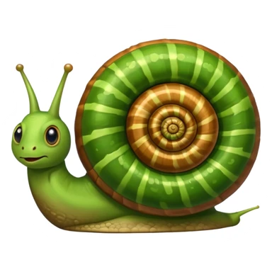 a snail emoji sticker