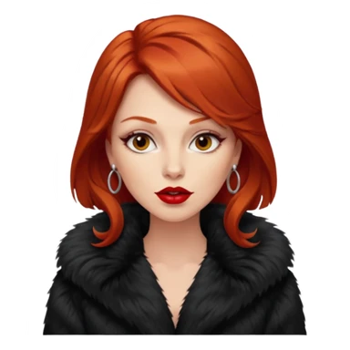 redhead mob wife sticker